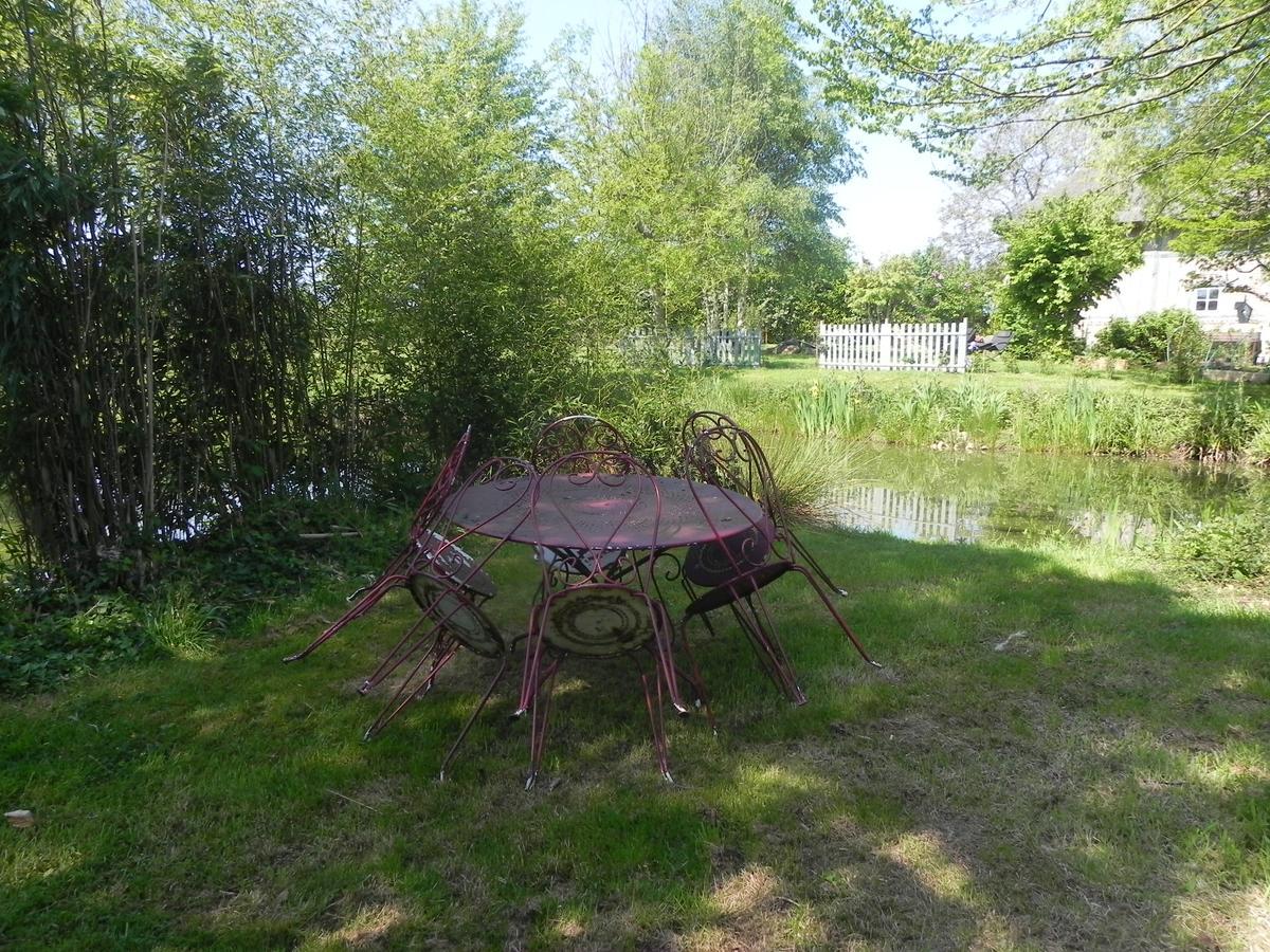 L'Escapade Bed & Breakfast Foulbec Eksteriør bilde